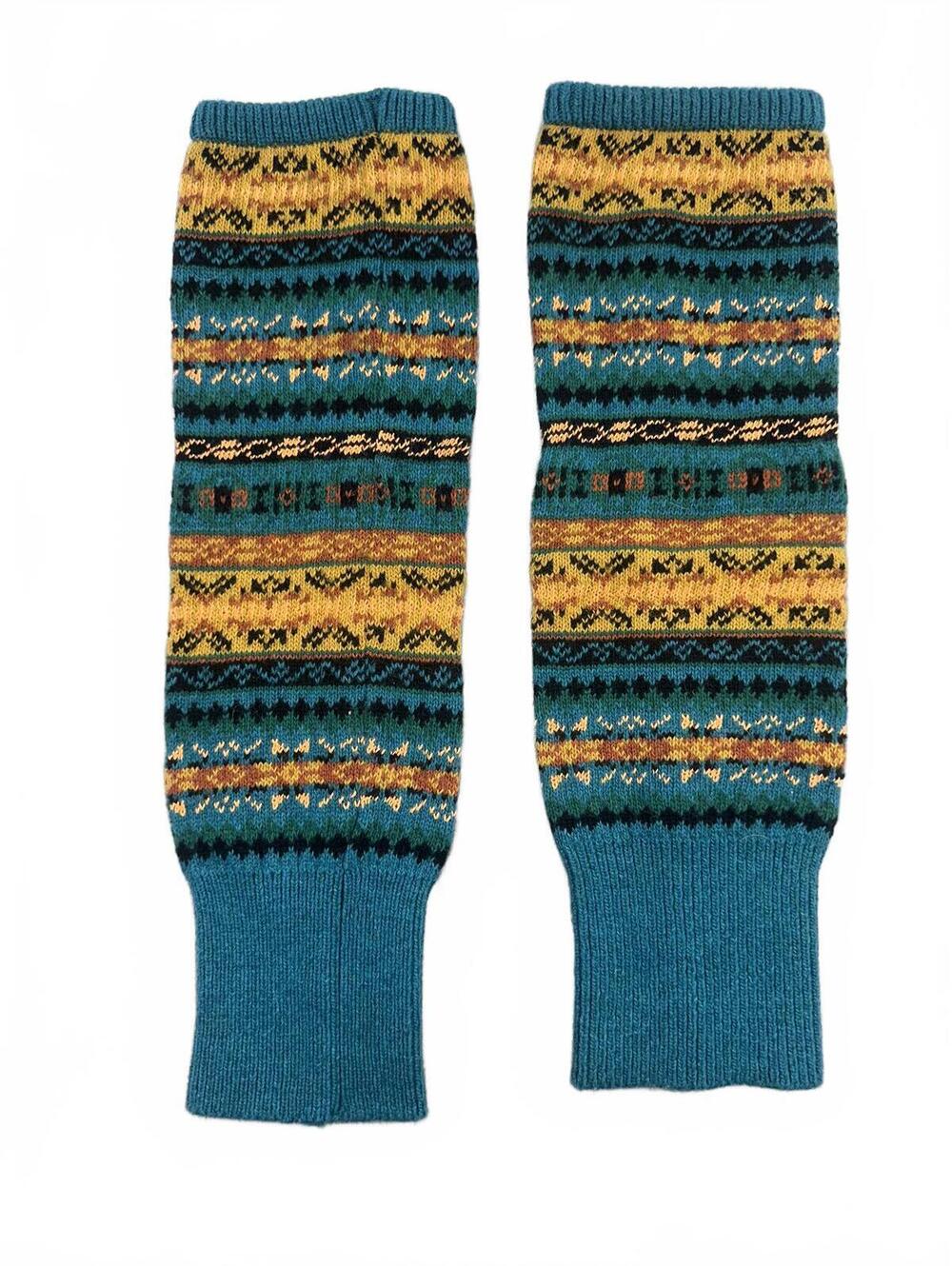 Vintage Patterned‎ Knit Arm/Leg Warmers